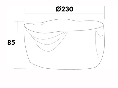 COVER DINING Ø230 CM