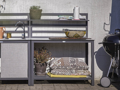 ÅMINNE UTEKÖK/ARBETSBÄNK KOMPLETT