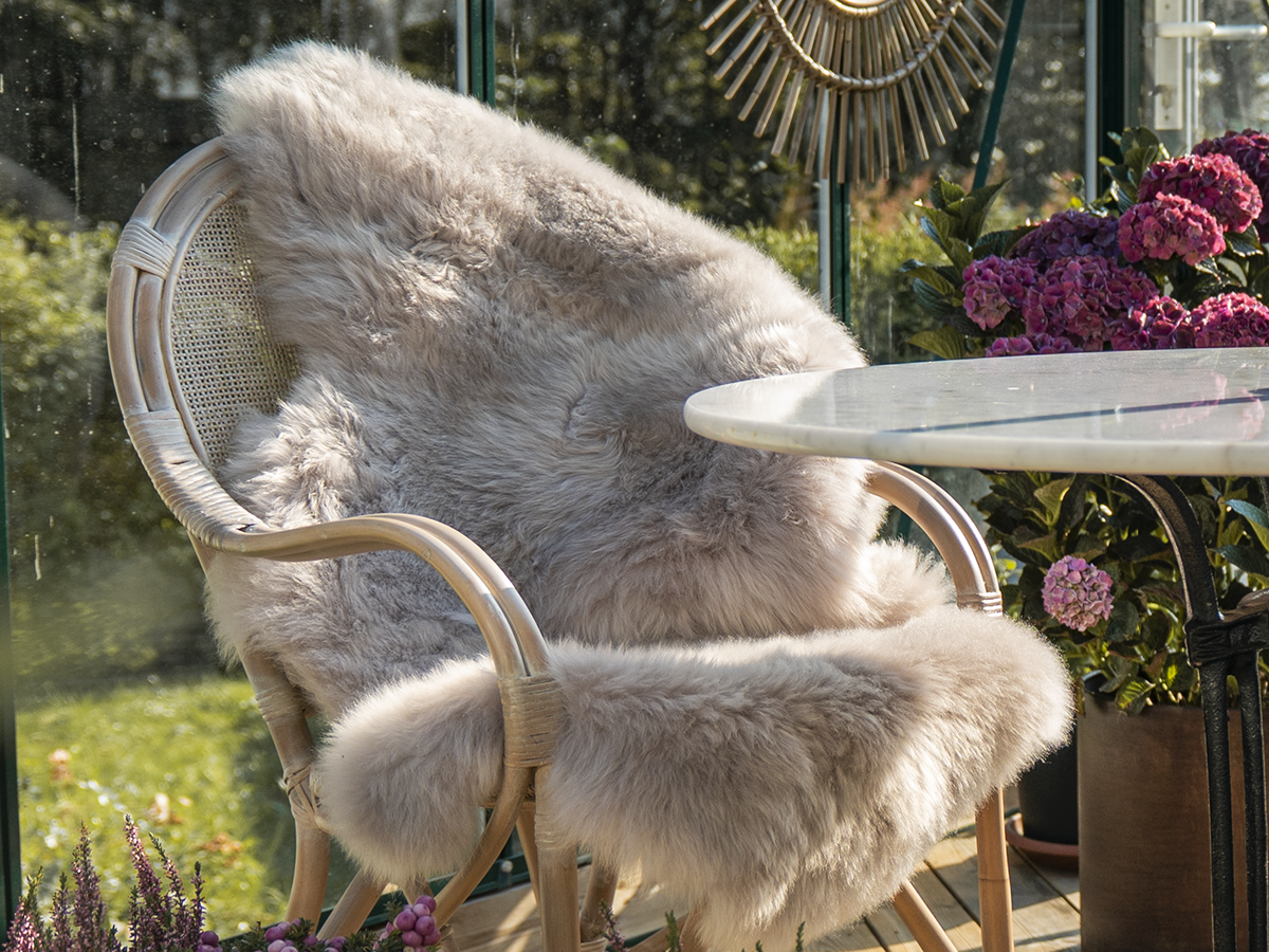 VILMA FÅRSKINN 180 CM