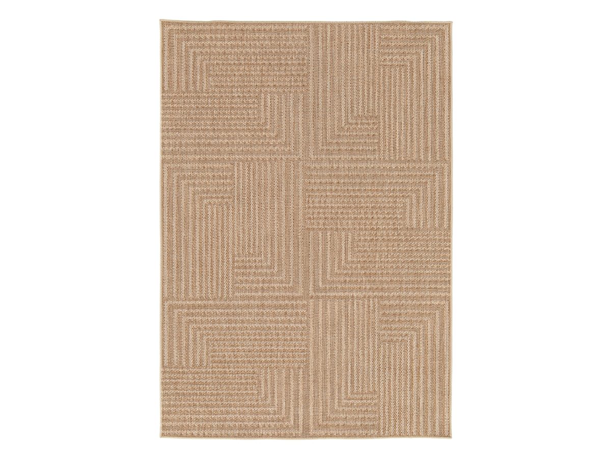 BELLE CARPET 240X340 CM CARPET BROWN