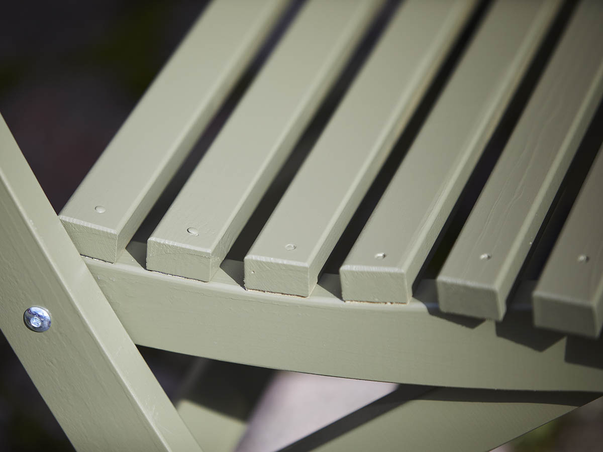 TORPET CHAIR STOL ANTIQUE GREEN