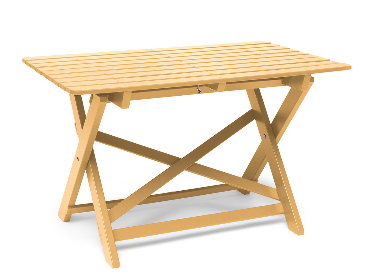 TORPET TABLE 109X67 CM TABLE GOLDEN OCHRE