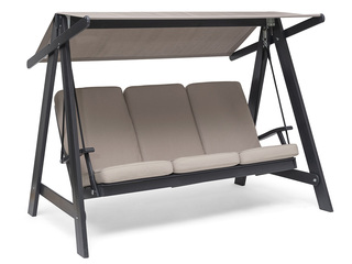 Aspö Hammock Orkangrå/Beige