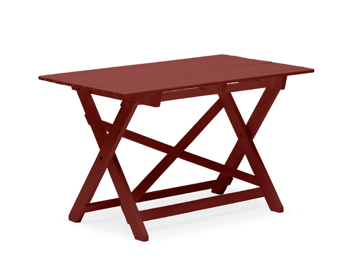 TORPET TABLE 109X67 CM TABLE OXIDE RED