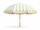PARASOL 200 CM PARASOL GREEN/WHITE