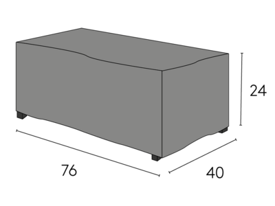 OXELUNDA COVER SIDE TABLE LOW