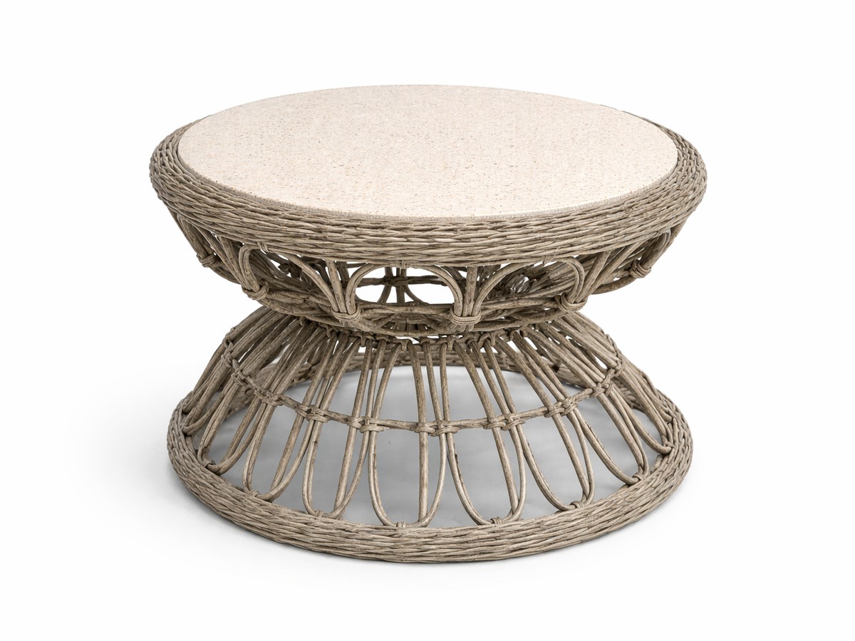 FJÄDERÖ TABLE GRAY-BEIGE