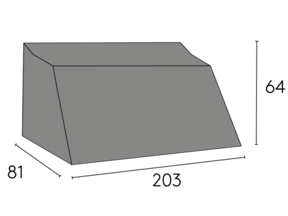 OXELUNDA COVER 3-SEAT SOFA