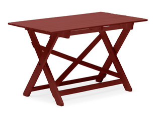 Torpet Bord 109X67 Cm Bord Oxidröd