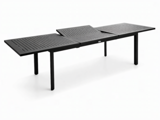 Nydala 96 X 200/280 Cm Bord Svart