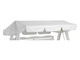 SWING HAMMOCK CANOPY WHITE