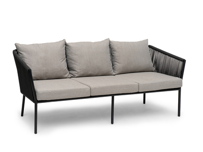 LERSUND SOFA BLACK/GRAY