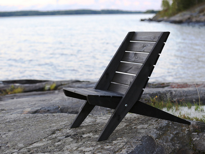 GRANNY PINE OILED CHAIR