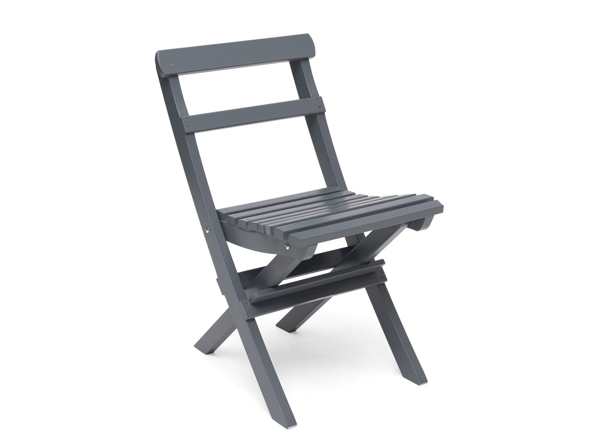 TORPET CHAIR STOL STEEL GRAY