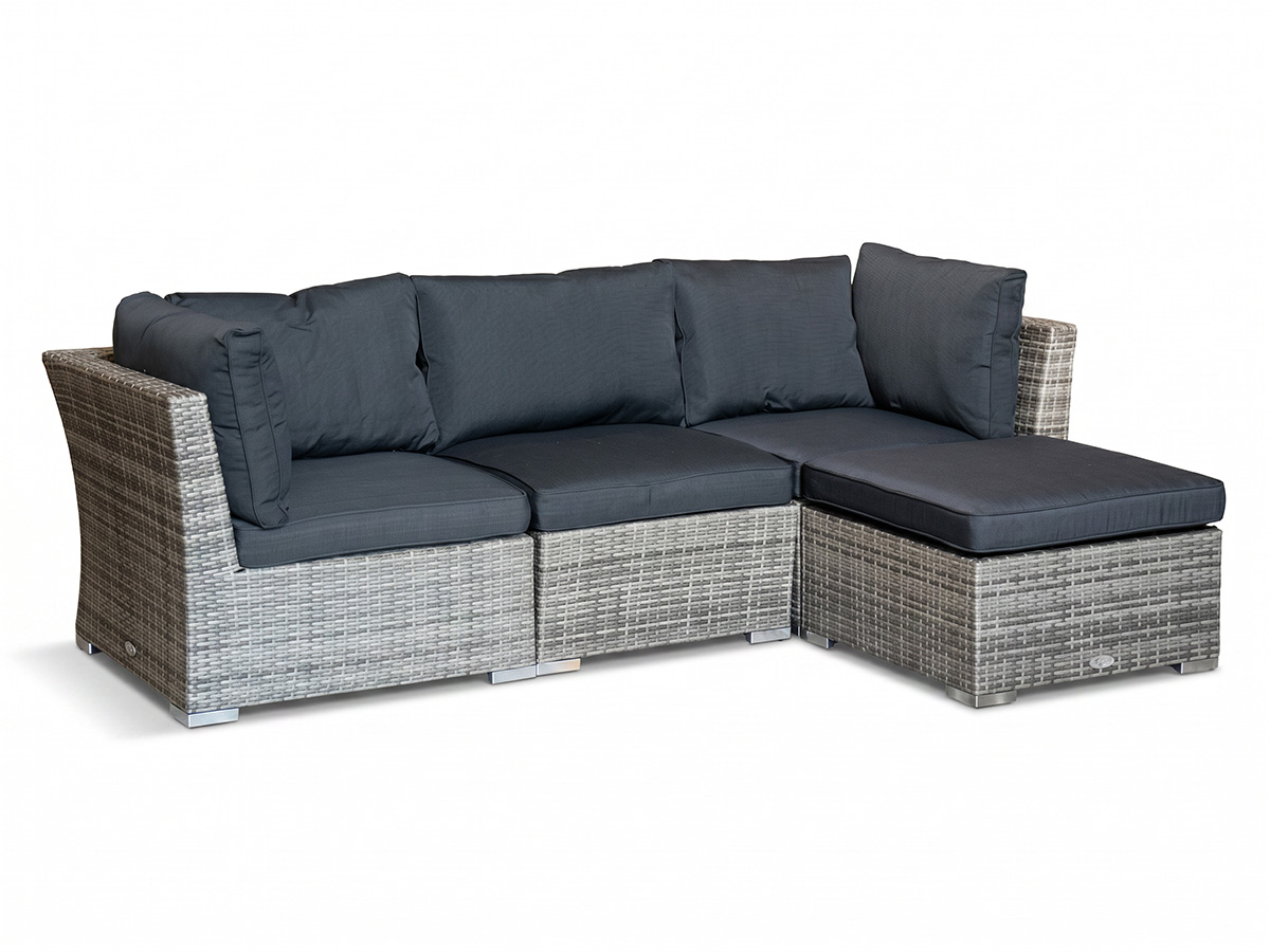 WISCONSIN 3SITS SOFFA INKL DIVAN GRANIT