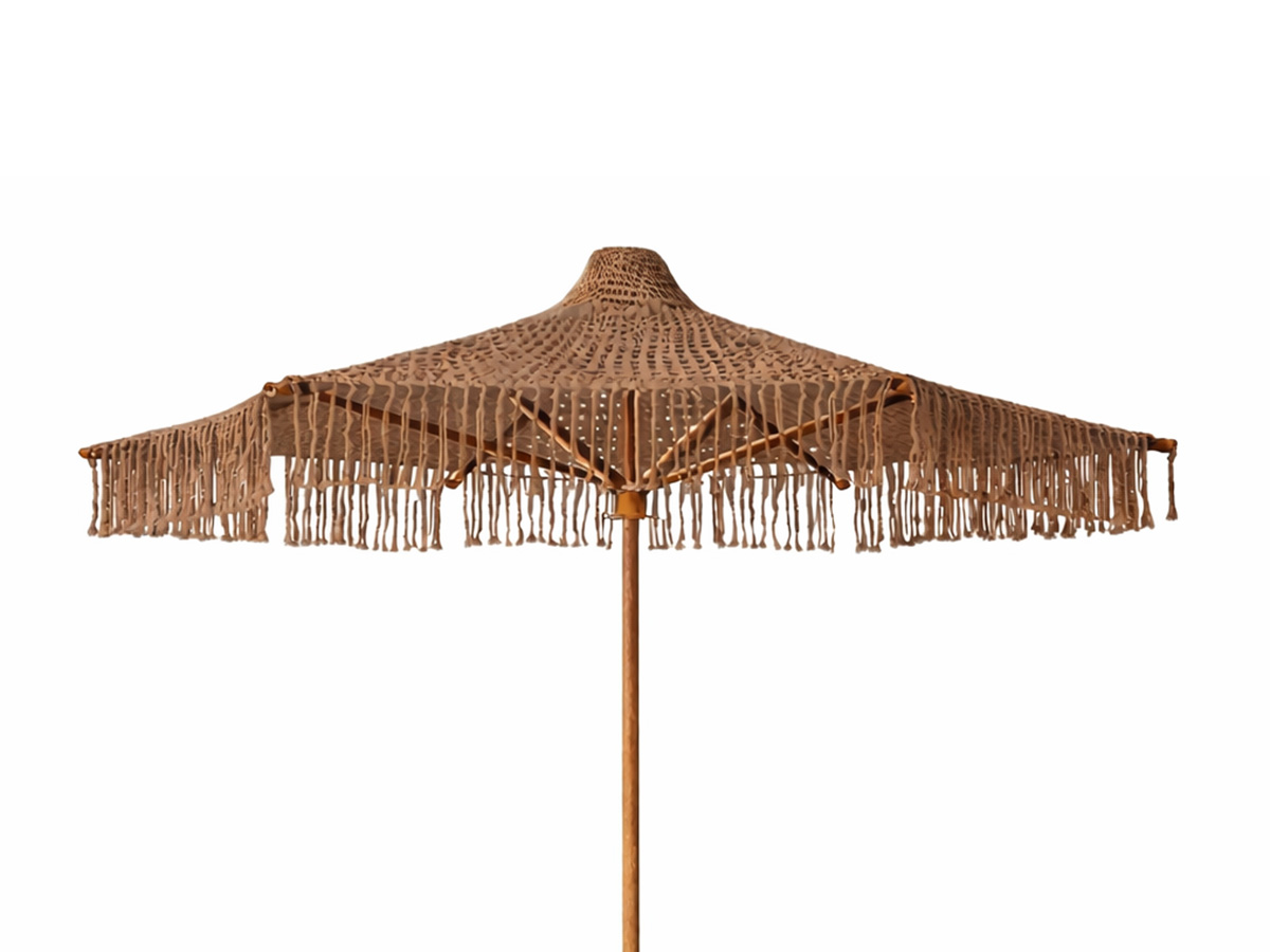 ALBA PARASOL 200 CM PARASOL BROWN