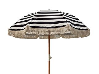 Parasoll 200 Cm Parasoll Svart/Vit