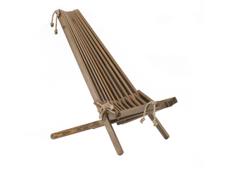 Ecochair Furu Brun Oljad