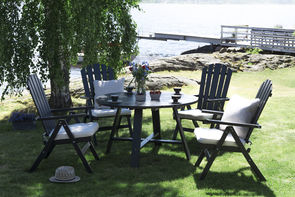 LÄCKÖ POSITION CHAIR HURRICANE GRAY