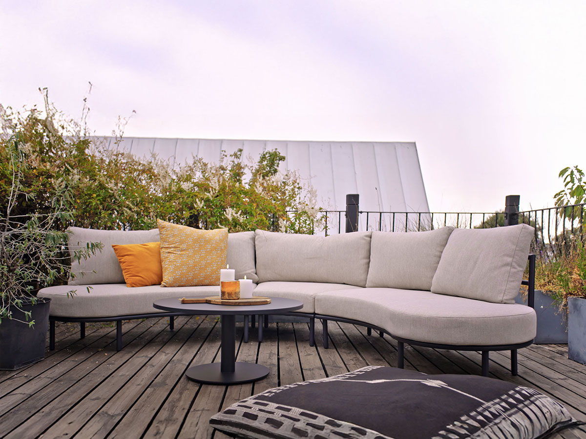 SOLNÄS SOFA SET BLACK