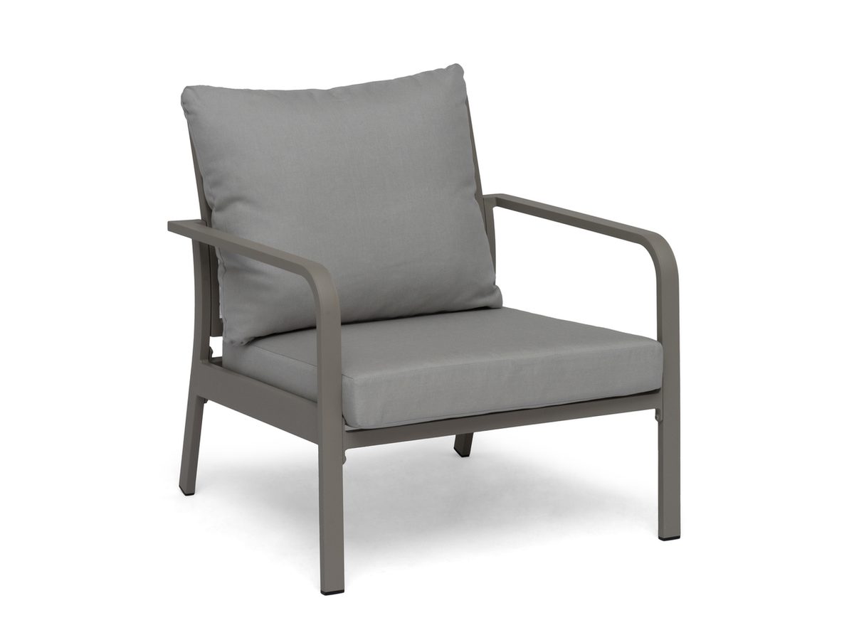 HÅNGER CHAIR SAND FRAME CUSHIONS FEATHER GRAY