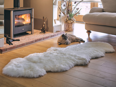 VILMA FÅRSKINN 180 CM