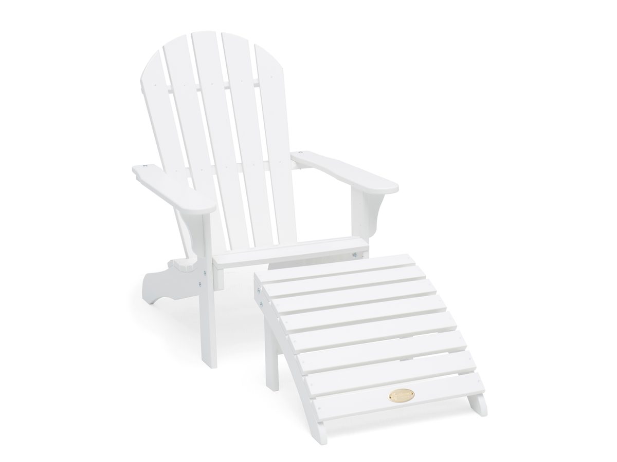 TENNESSEE DECK CHAIR WHITE