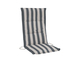 MONZA HIGH 545 CUSHION GRAY-BEIGE STRIPED
