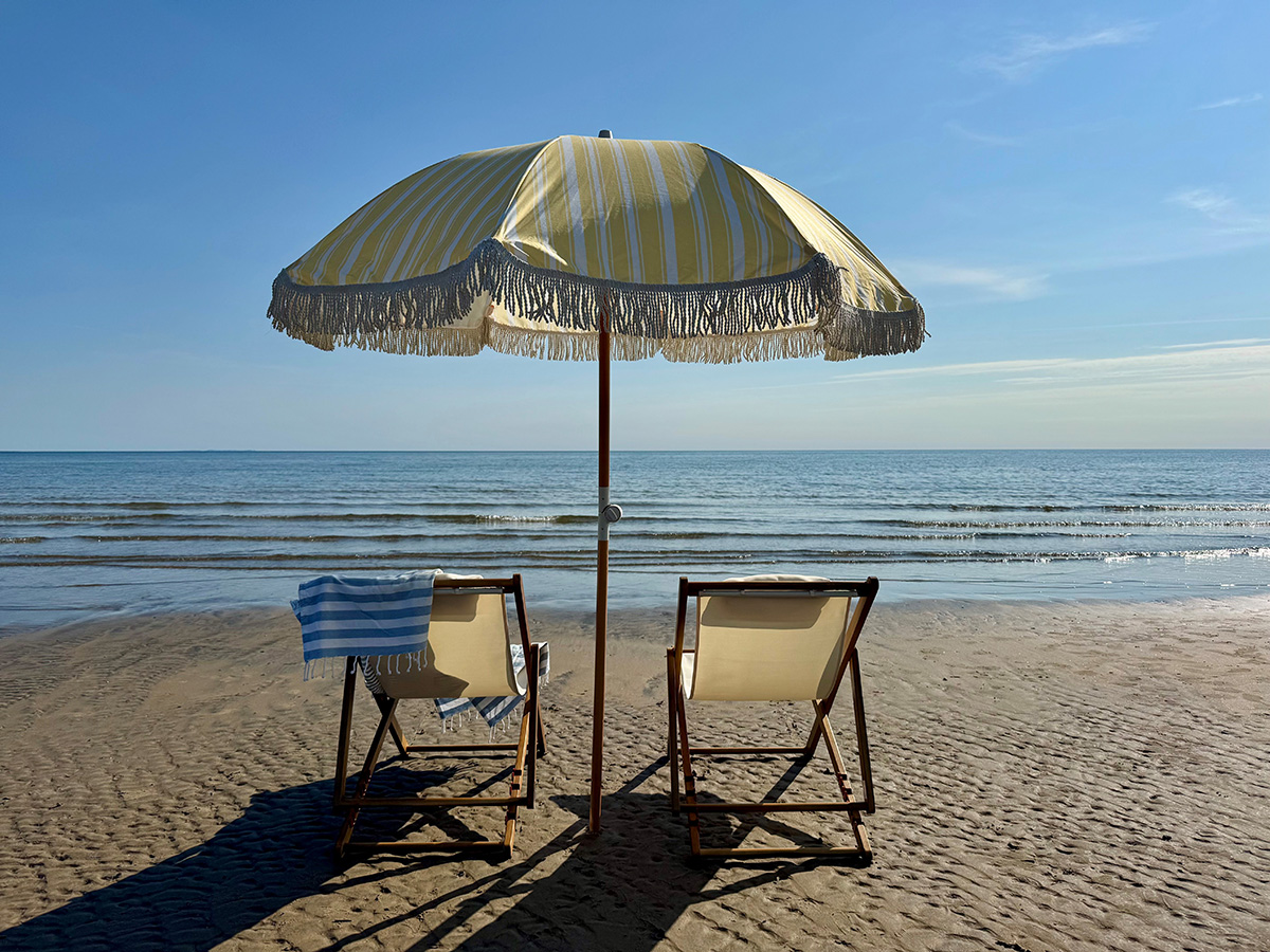 PARASOL 200 CM PARASOL YELLOW