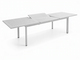 NYDALA 96 X 200/280 CM TABLE WHITE