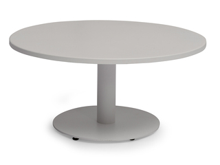 Näsby Soffbord Ø80 Cm Vit