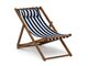 SKARA SUNBED BLUE/WHITE