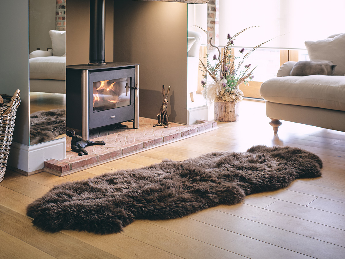 VILMA FÅRSKINN 180 CM