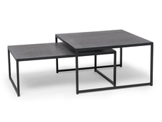 JET SET COFFEE TABLE SET BLACK