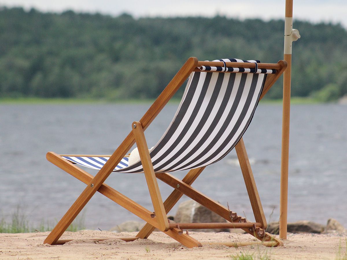 SKARA SUNBED BLUE/WHITE