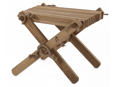 LILLI FOOT STOOL OAK OILED