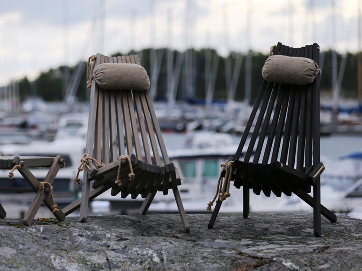 ECOCHAIR PINE GRAY OILED