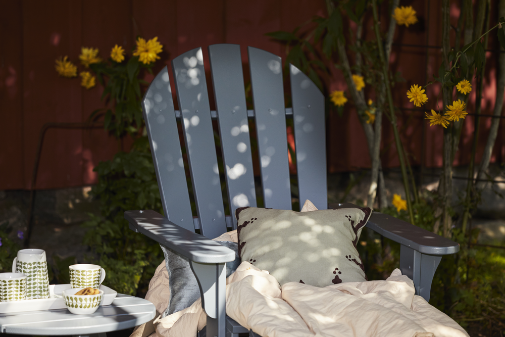 TENNESSEE DECK CHAIR STEEL GRAY