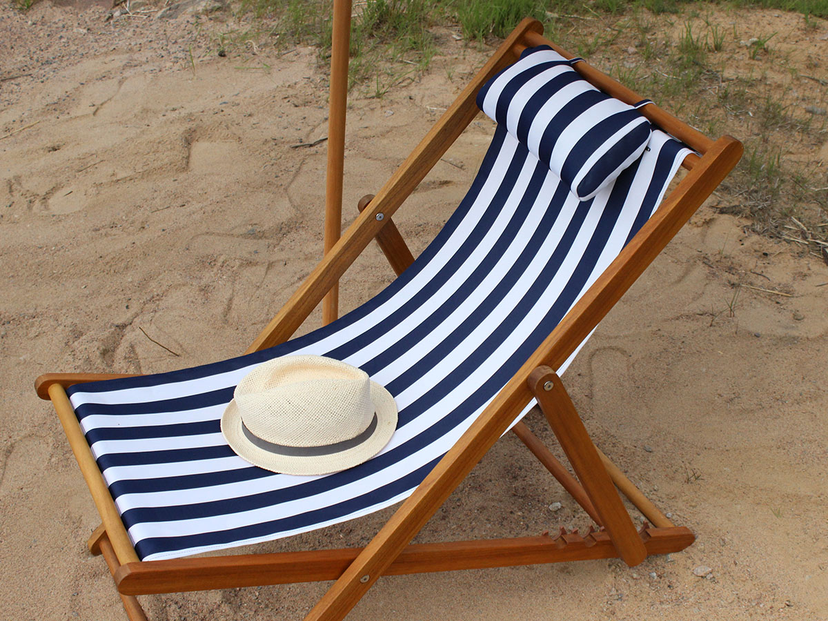 SKARA SUNBED BLUE/WHITE