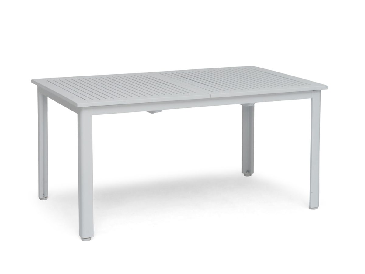NYDALA 96 X 150/200 CM TABLE WHITE