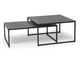 JET SET COFFEE TABLE SET BLACK