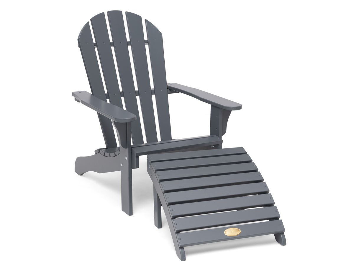 TENNESSEE DECK CHAIR STEEL GRAY