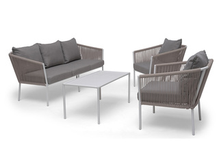 Lersund Soffgrupp Vit/Beige