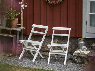 Torpet Stol Vit