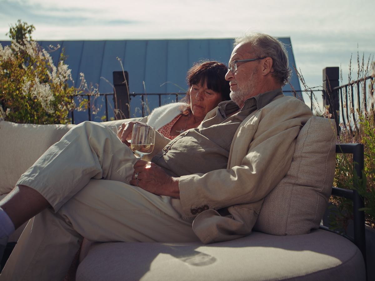 SOLNÄS SOFA SET BLACK