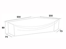COVER LOUNGE 235/75X235/75X80 CM