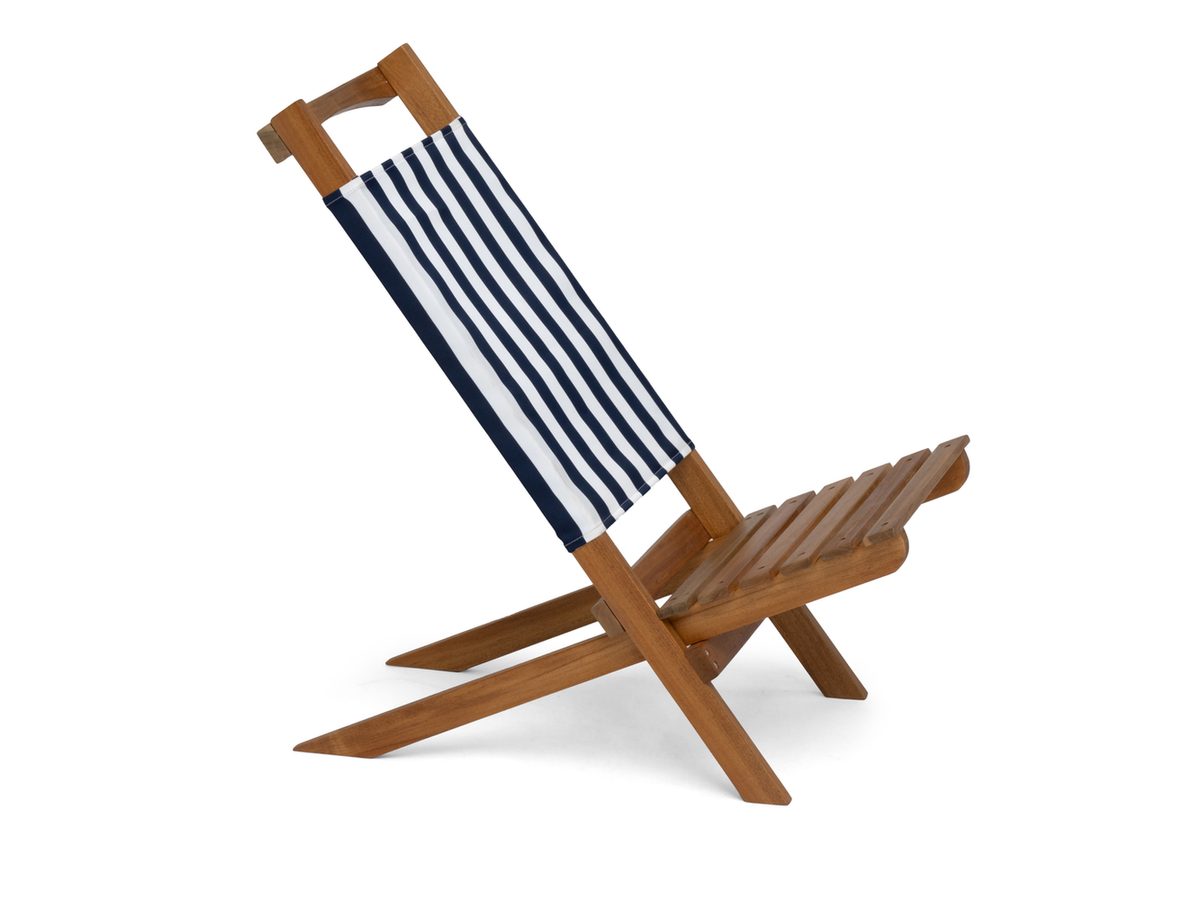 MÖLLE SUNBED BLUE/WHITE