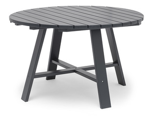 Läckö Bord Ø120 Cm Orkangrå