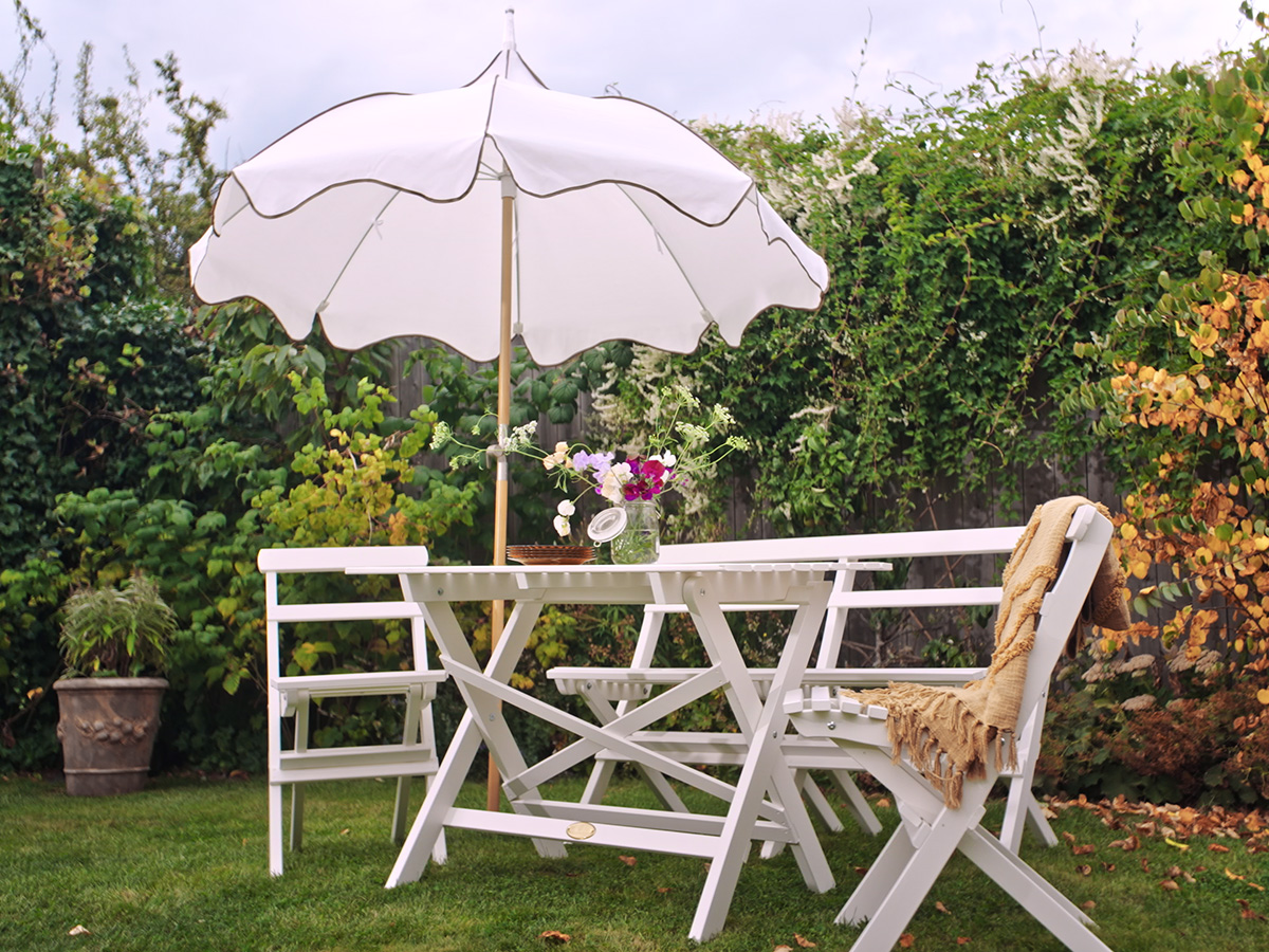 TORPET TABLE 109X67 CM TABLE WHITE