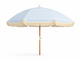 PARASOL 200 CM PARASOL BLUE/WHITE